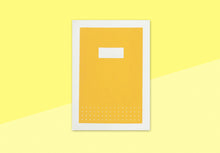 Laden Sie das Bild in den Galerie-Viewer, HANADURI - Hanji Book Cabinet - A5 Gepunktet - Gelb