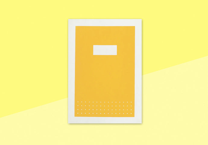 HANADURI - Hanji Book Cabinet - A5 Dot - Yellow