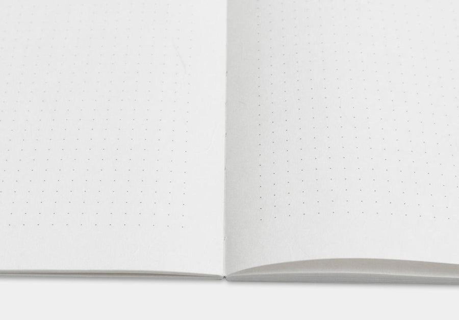 HANADURI - Hanji Book Cabinet - A5 Gepunktet - Gelb