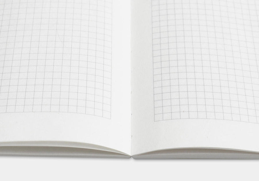 HANADURI - Hanji Book Cabinet - A5 Kariert - Pfirsich