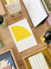 Load image into Gallery viewer, HANADURI - Hanji book - Symbol A5 - Yellow