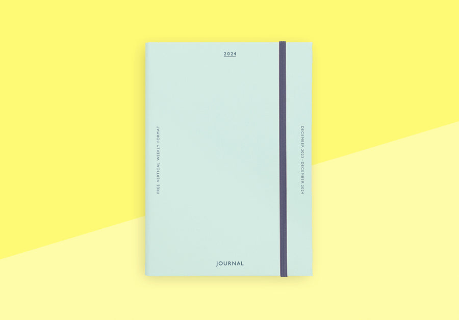 HIGHTIDE - Katy diary 2024 weekly - B6 Light blue