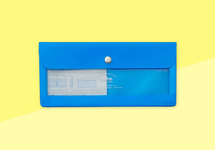 HIGHTIDE - NÄHE - Etui / Hülle - Breit Neon Blau