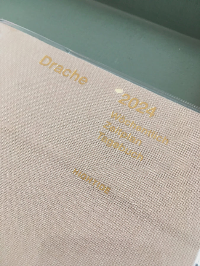 HIGHTIDE - Papillon Wochenkalender 2024 - B6 Beige