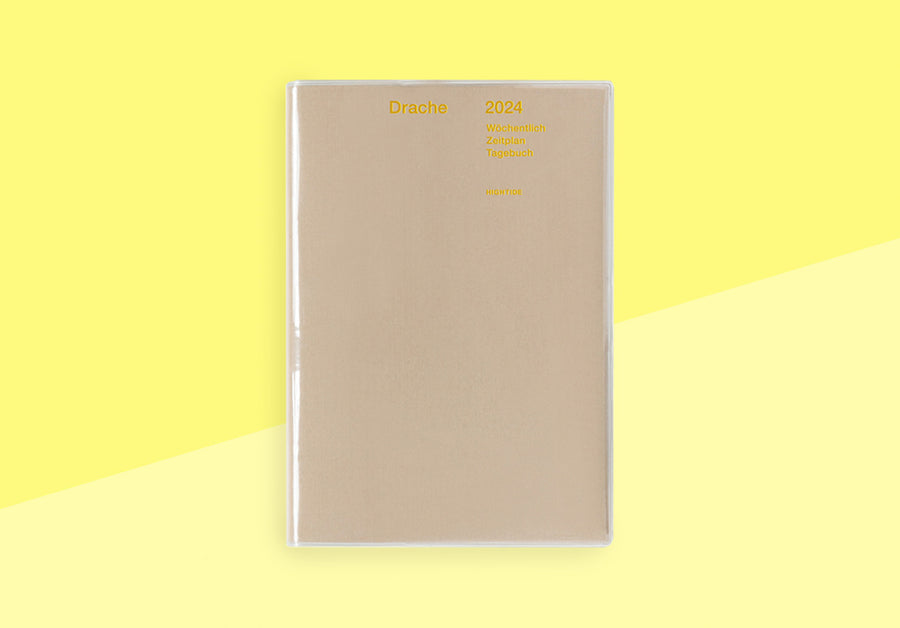 HIGHTIDE - Papillon Wochenkalender 2024 - B6 Beige