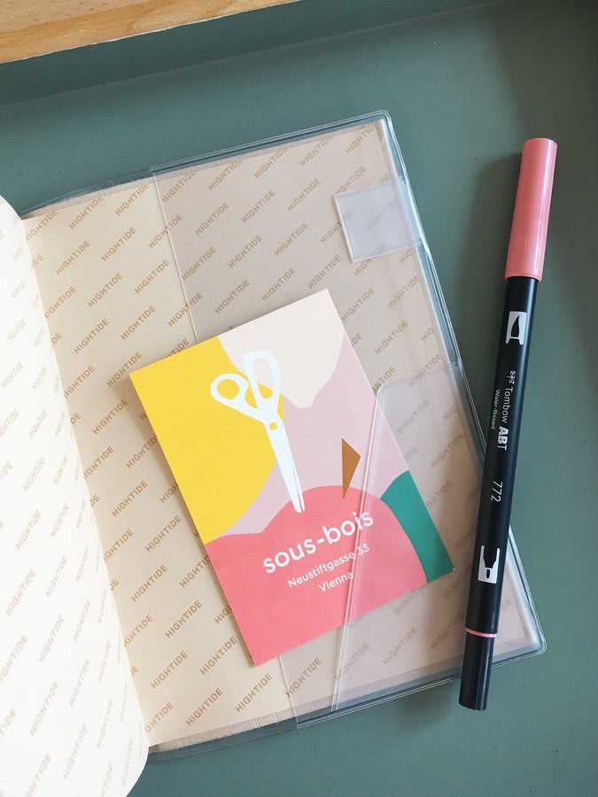 HIGHTIDE - Papillon Wochenkalender 2024 - B6 Rosa