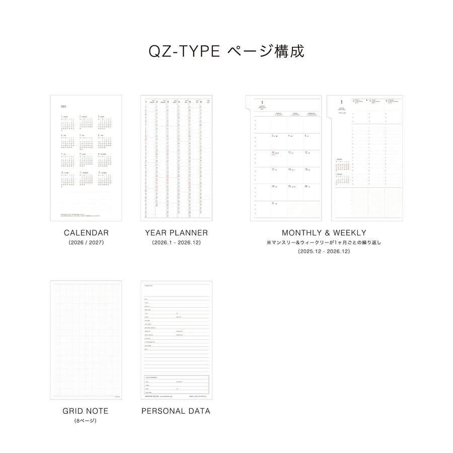 HIGHTIDE - NQZ Type Refill 2026 for Nähe B6 Slim Vertical