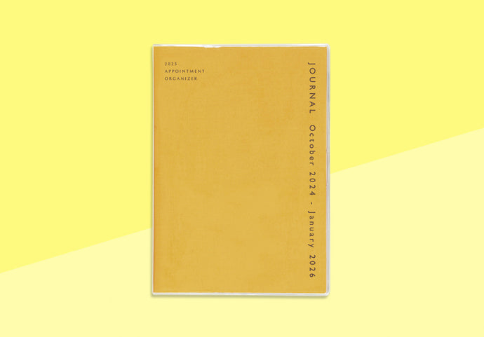 HIGHTIDE - Monthly Diary 2026 Coton A5 - Yellow
