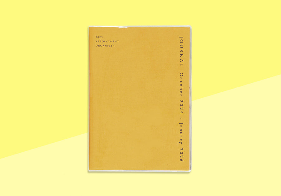 HIGHTIDE - Monthly Diary 2026 Coton A5 - Yellow