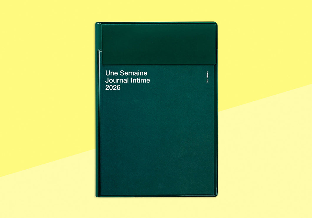 HIGHTIDE - Iris Weekly Diary 2026 - B6 - Green