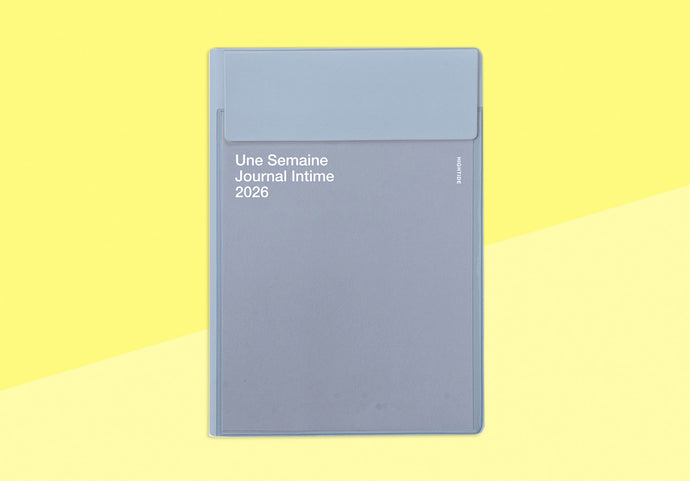 HIGHTIDE - Iris Weekly Diary 2026 - B6 - Light Grey