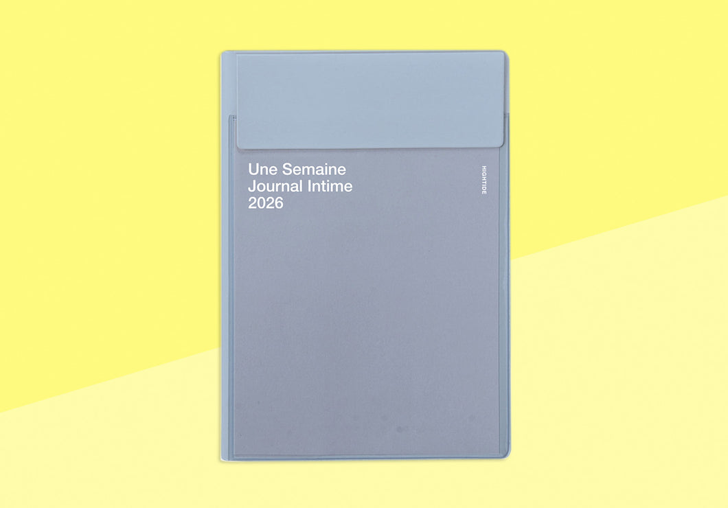 HIGHTIDE - Iris Weekly Diary 2026 - B6 - Light Grey
