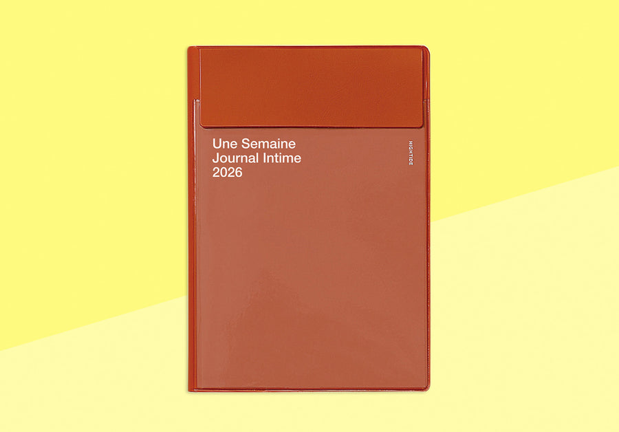 HIGHTIDE - Iris Weekly Diary 2026 - B6 - Orange