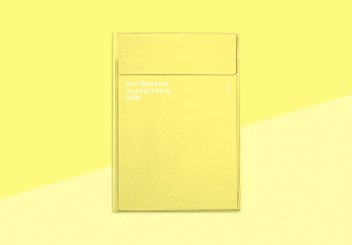 HIGHTIDE - Monthly Diary 2026 Iris - B6 - Yellow