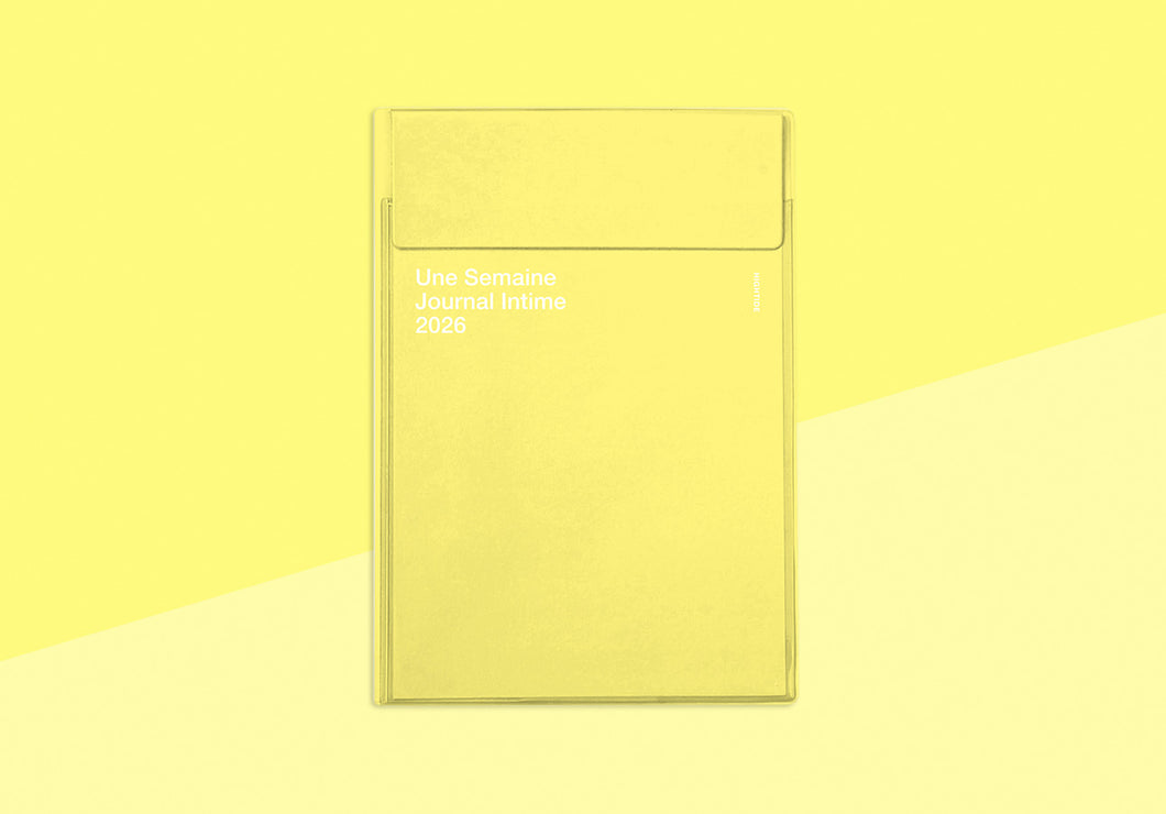 HIGHTIDE - Monthly Diary 2026 Iris - B6 - Yellow