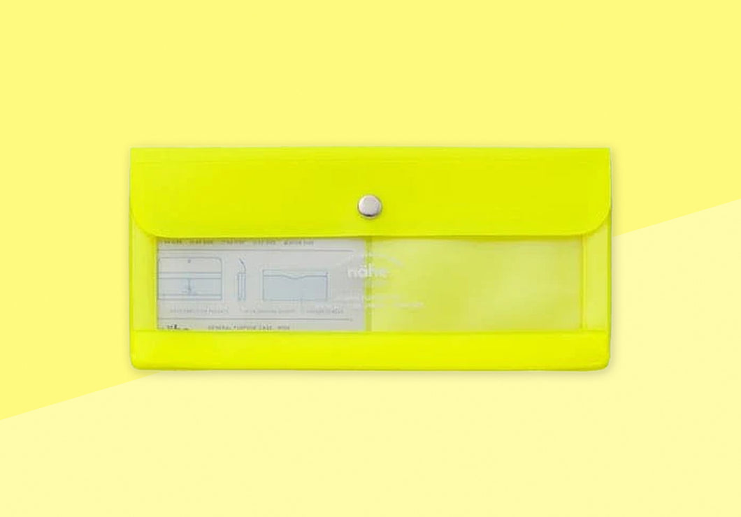 HIGHTIDE - Nähe - General Purpose Case - Wide Neon Yellow