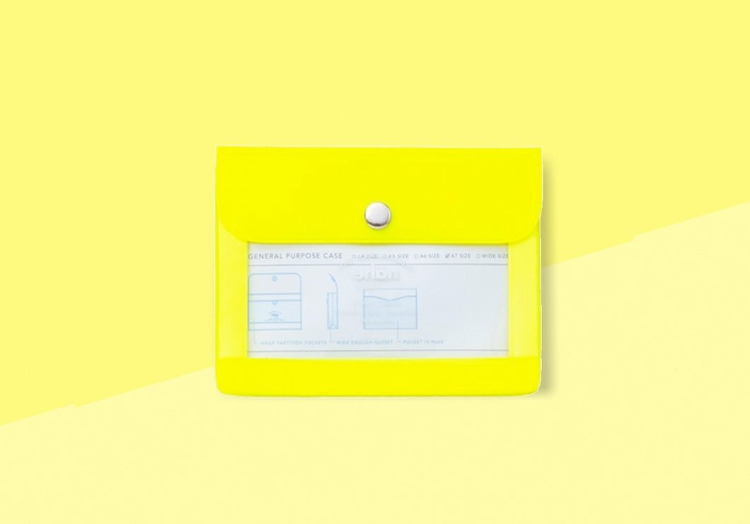 HIGHTIDE - Nähe - General Purpose Case - A7 Neon Yellow