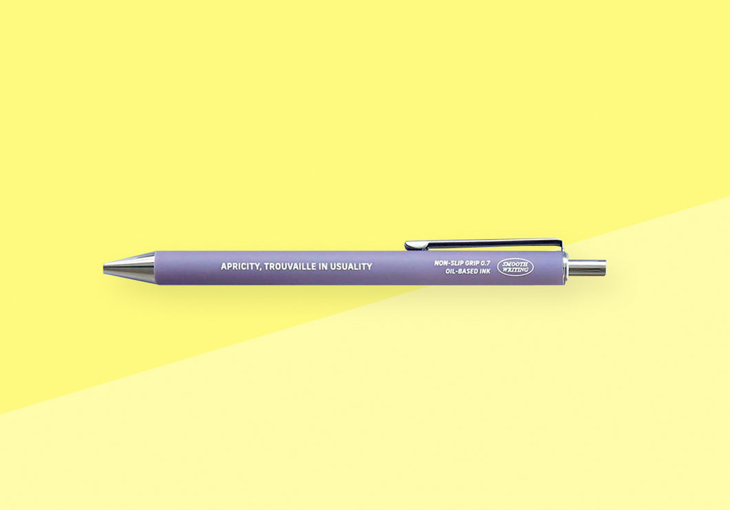 ICONIC - Rutschfester glatter Kugelschreiber 0.7 - 
Violet