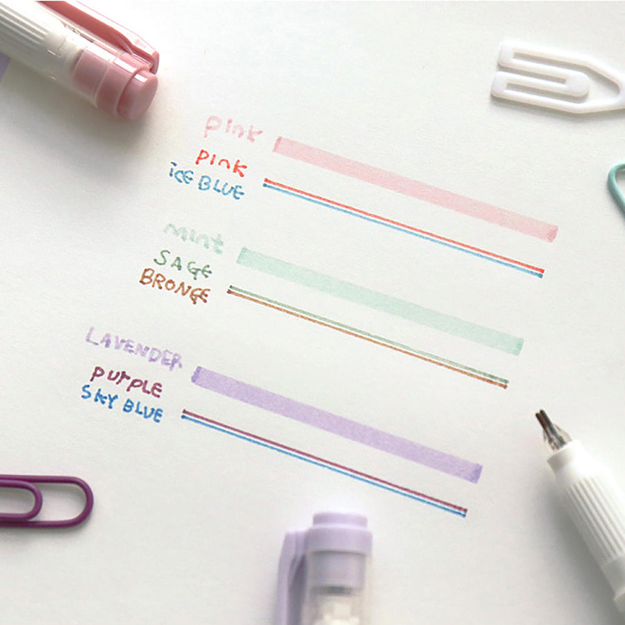 ICONIC - Double line deco pen - 01 Spring