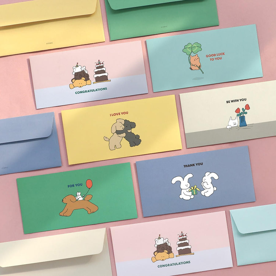 ICONIC - Envelope Set - Cuddly