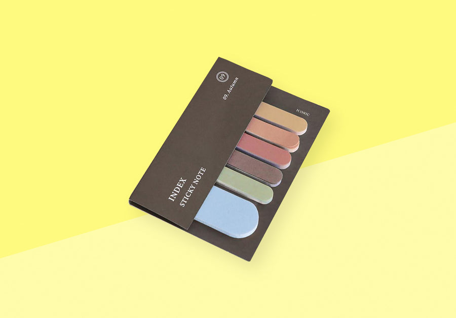 ICONIC - Index Sticky Notes - Autumn