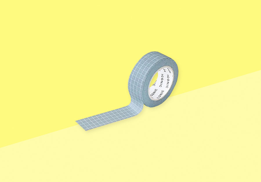 ICONIC - Masking Tape - Ash Blue