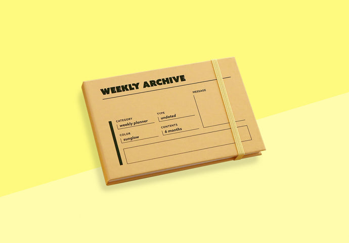 ICONIC - Weekly Archive Planner Grove - Sunglow