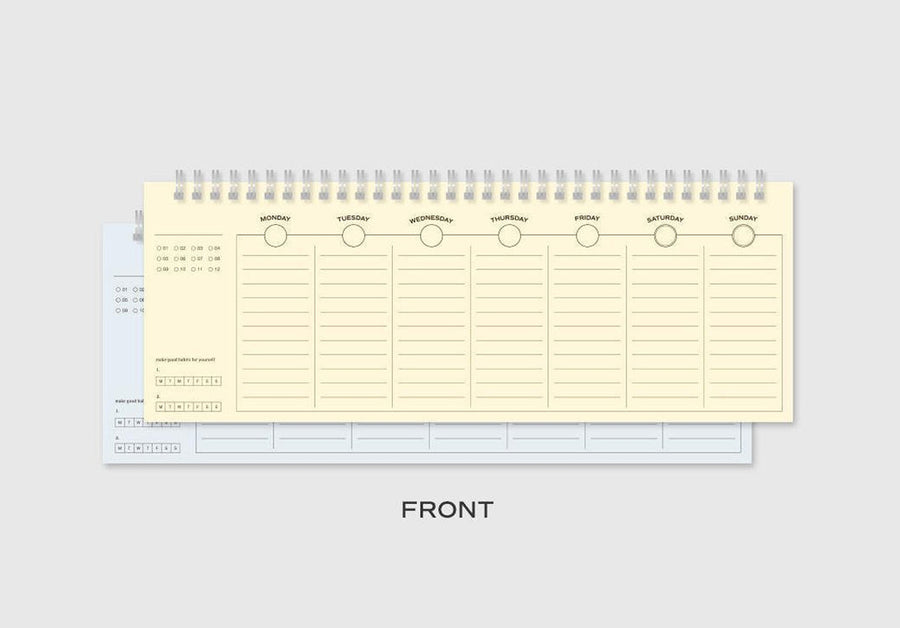 ICONIC - Weekly Planner Flow - Butter Yellow