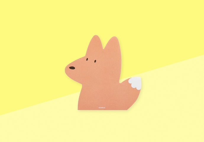 ICONIC - Memo Pad - Animal Fox