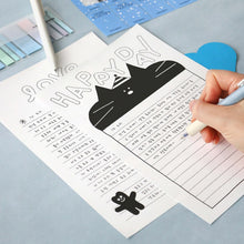 Load image into Gallery viewer, ICONIC - Letter Pad - White