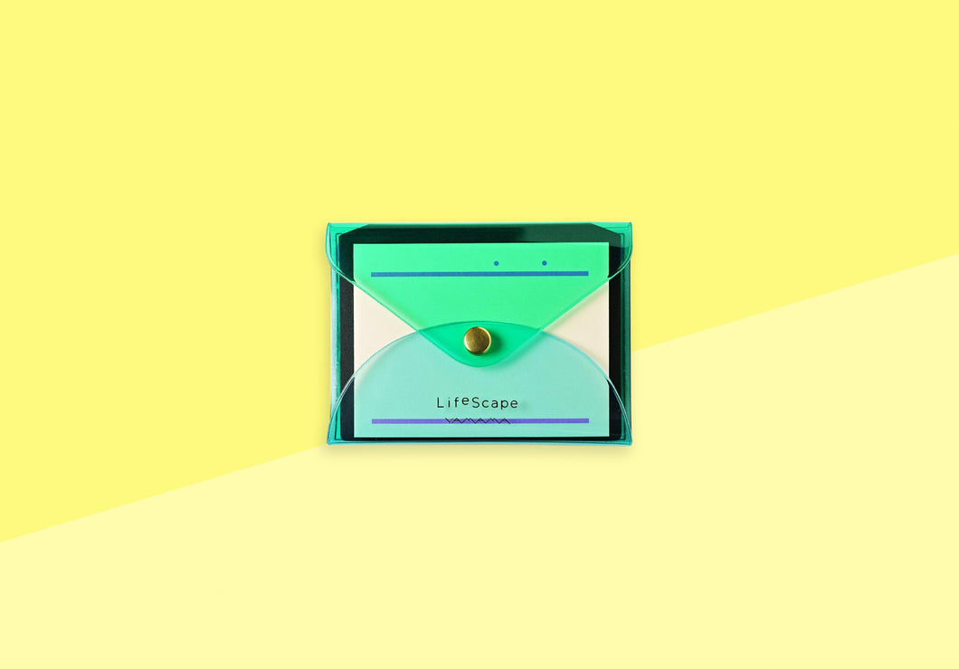 ICONIC - Yamama - LifeScape Cover Fluorescent - Green & Blue