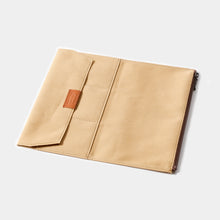 Load image into Gallery viewer, TRAVELER&#39;S FACTORY - Notebook Cotton Zipper Case - Beige