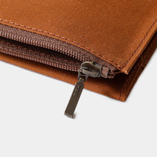 Load image into Gallery viewer, TRAVELER&#39;S FACTORY - Cotton Zipper Case Passport size - Brown