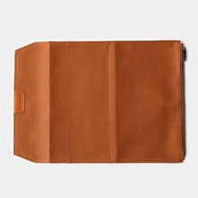 Load image into Gallery viewer, TRAVELER&#39;S FACTORY - Notebook Cotton Zipper Case - Brown