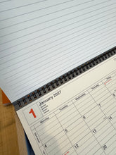 Load image into Gallery viewer, MARK'S - Notebook Calendar 2027 - M - Khaki
