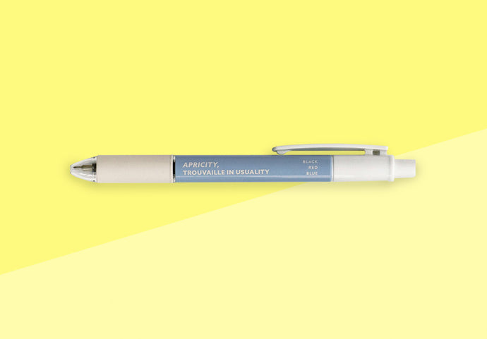 ICONIC - Glatter 3-farbiger Gelstift 0.38 - 
Indi Blau