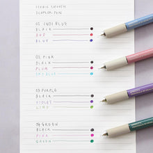 Load image into Gallery viewer, ICONIC - Smooth 3-Color Pen 0.38 - Indie Blue
