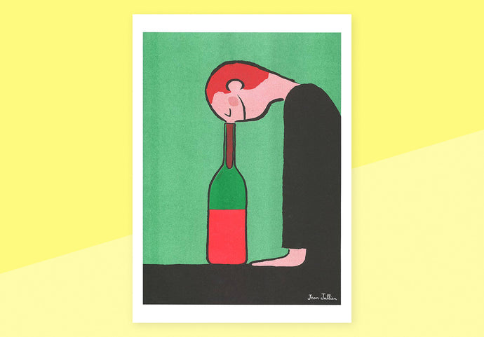 JEAN JULLIEN - A3 poster - Bottle