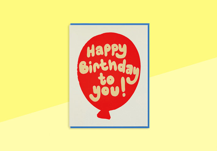 JOYFUL - Grußkarte - Happy Birthday To You