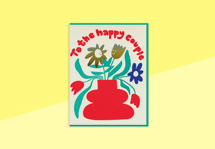 JOYFUL - Grußkarte - To The Happy Couple