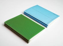 Load image into Gallery viewer, JULIE JOLIAT - Booq Notebook - Blue/Green