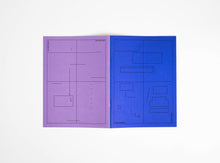 Load image into Gallery viewer, JULIE JOLIAT - Booq Notebook - Purple/Blue