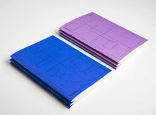 Load image into Gallery viewer, JULIE JOLIAT - Booq Notebook - Purple/Blue