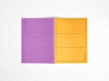 Load image into Gallery viewer, JULIE JOLIAT - Booq Notebook - Yellow/Purple