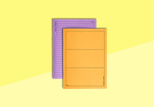 Load image into Gallery viewer, JULIE JOLIAT - Booq Notebook - Yellow/Purple