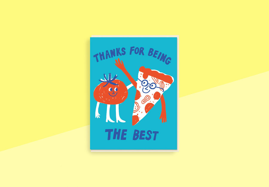 BENCH PRESSED - Greeting card - Thanks for being the best