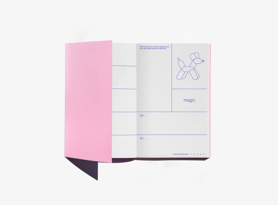 JULIE JOLIAT - Planner - Date Me Happy - Blueberry Milk