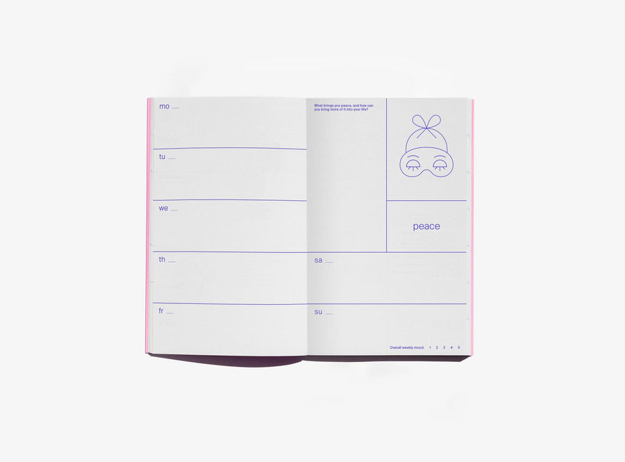 JULIE JOLIAT - Planner - Date Me Happy - Blueberry Milk