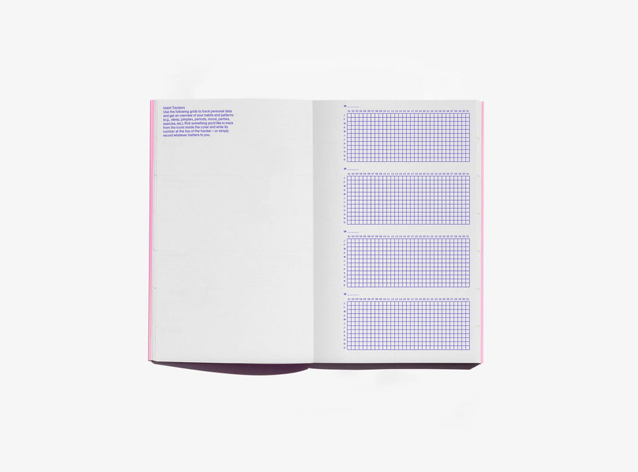 JULIE JOLIAT - Planner - Date Me Happy - Blueberry Milk