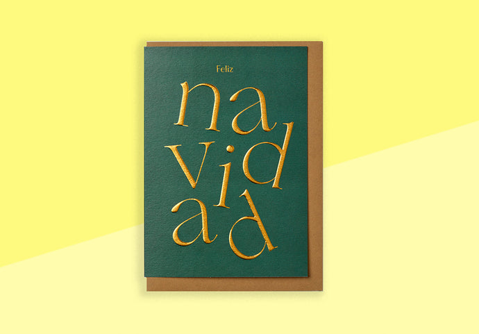 KINSHIPPED - Greeting Card - Feliz Navidad